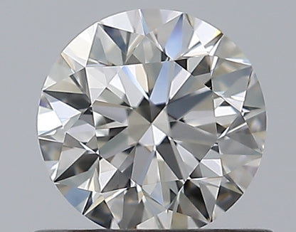 0.65CT ROUND VVS2 G WH