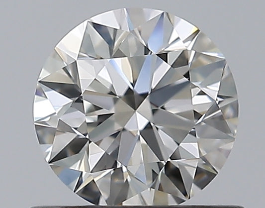 0.65CT ROUND VVS2 G WH