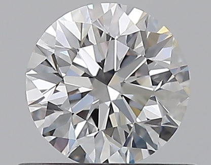 0.59CT ROUND VVS1 D WH