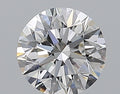 0.90CT ROUND VVS2 E WH