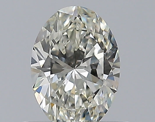 0.53CT OVAL VS1 I WH