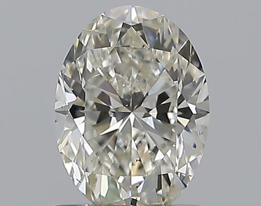 0.81CT OVAL SI2 I WH