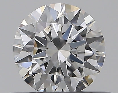 0.38CT ROUND SI2 E WH