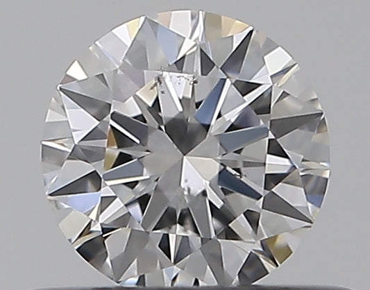 0.38CT ROUND SI2 E WH