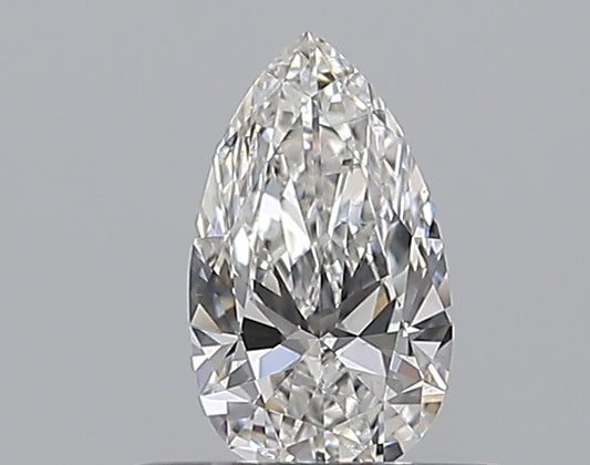 0.31CT PEAR SI1 F WH