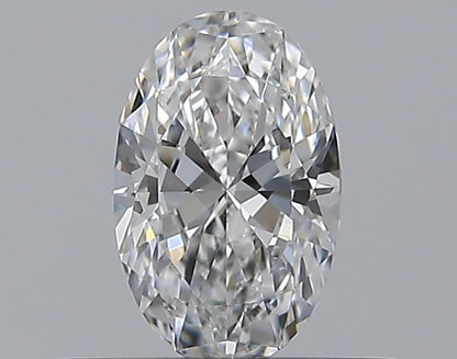 0.35CT OVAL VVS1 D WH