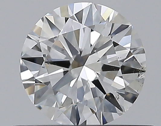 0.50CT ROUND SI2 E WH