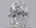 0.35CT OVAL SI2 D WH