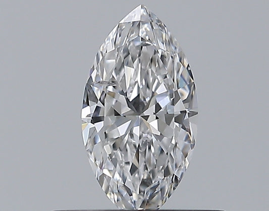0.40CT MARQUISE SI2 D WH