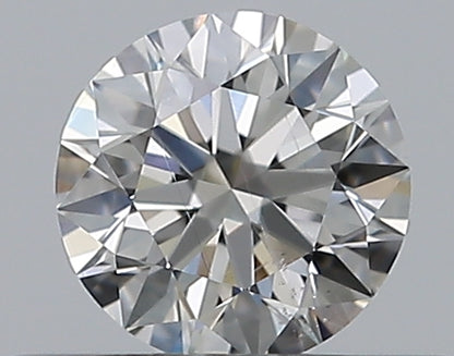 0.32CT ROUND SI2 G WH