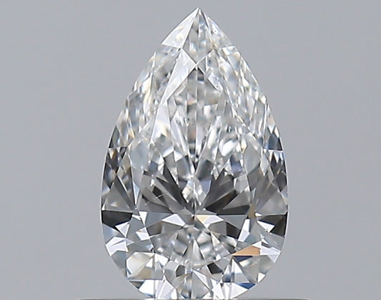 0.50CT PEAR SI1 E WH