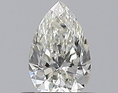 0.38CT PEAR VVS2 J WH
