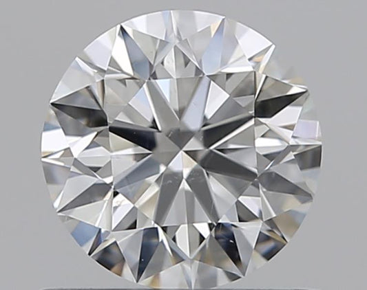 0.60CT ROUND SI1 G WH
