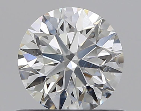 0.52CT ROUND SI2 G WH