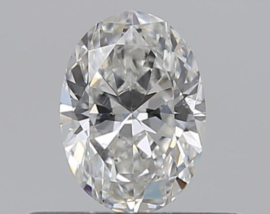 0.30CT OVAL SI1 F WH