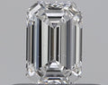 0.36CT EMERALD SI1 E WH