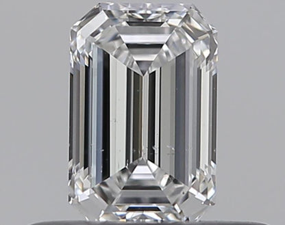 0.36CT EMERALD SI1 E WH