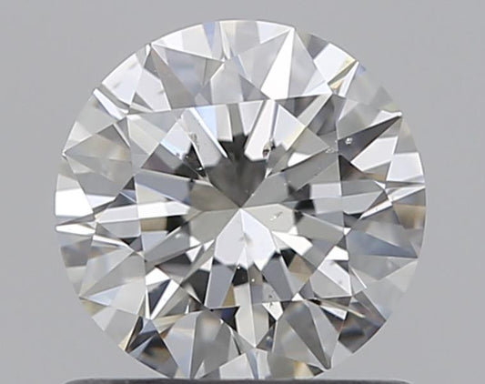 0.70CT ROUND SI1 H WH