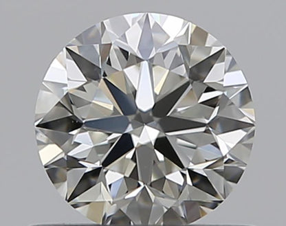 0.52CT ROUND VVS2 J WH
