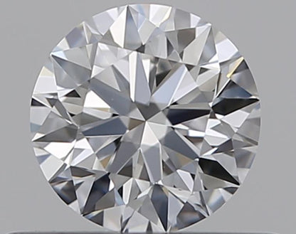 0.37CT ROUND VVS1 D WH