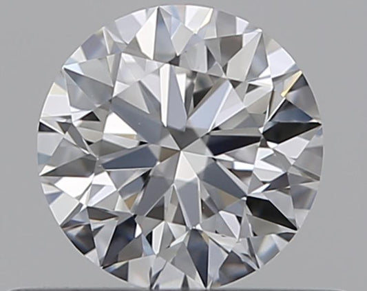 0.37CT ROUND VVS1 D WH