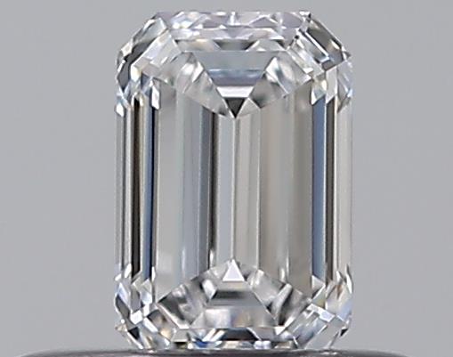 0.30CT EMERALD VVS2 D WH