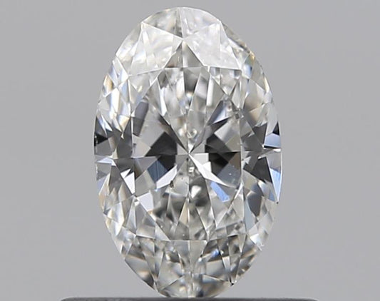 0.40CT OVAL SI1 G WH