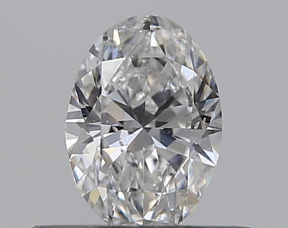 0.30CT OVAL SI2 E WH