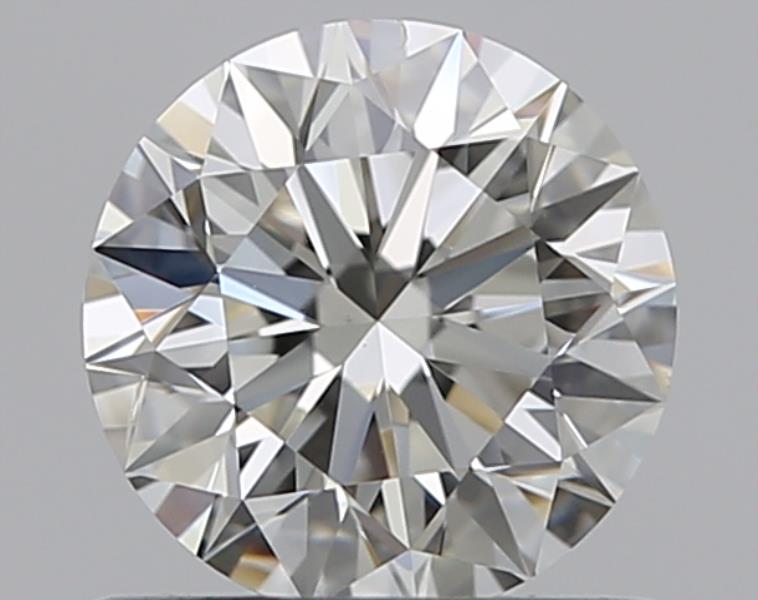 0.65CT ROUND SI1 J WH