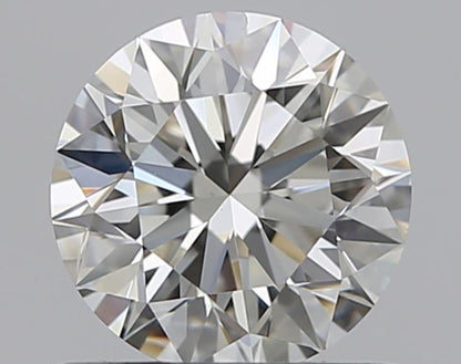 0.65CT ROUND SI1 J WH