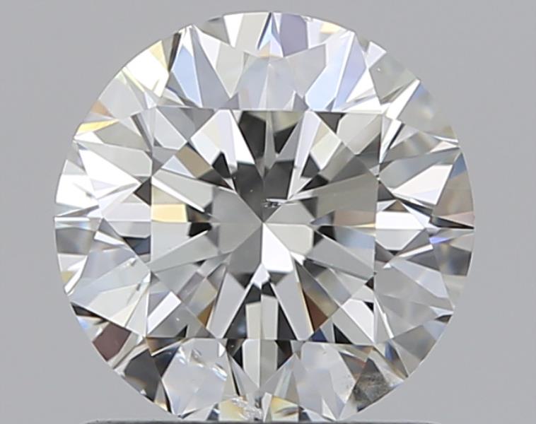 0.90CT ROUND SI1 H WH
