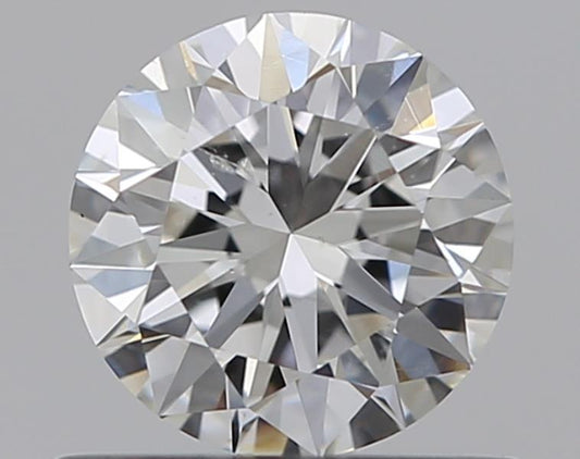 0.55CT ROUND SI2 G WH