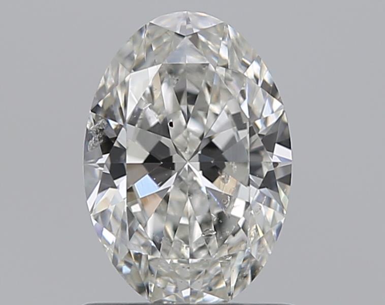0.80CT OVAL SI2 H WH