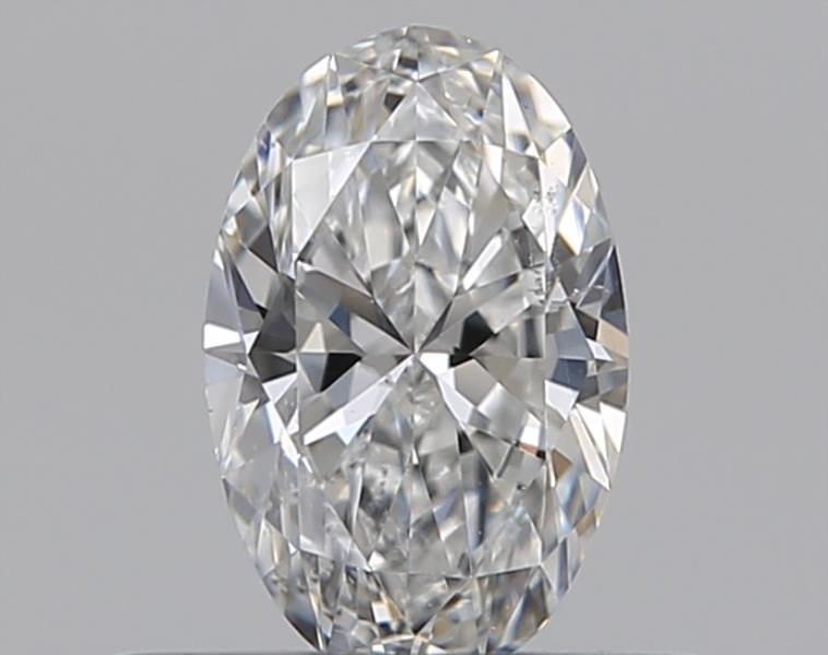 0.32CT OVAL SI1 F WH