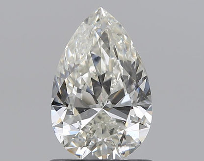 0.90CT PEAR SI1 J WH