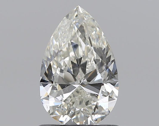 0.90CT PEAR SI1 J WH
