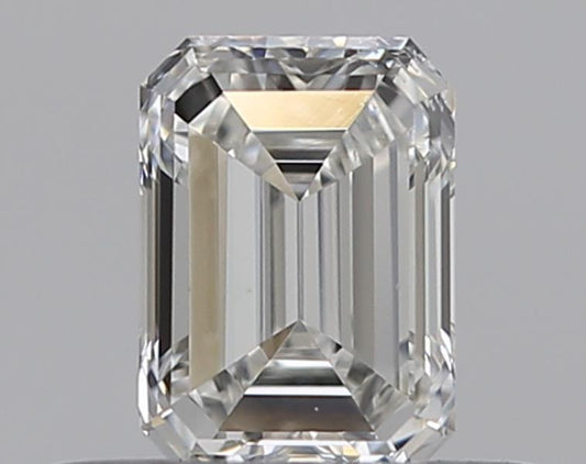 0.34CT EMERALD SI1 G WH