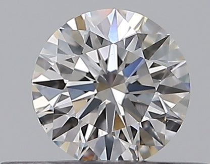 0.32CT ROUND SI2 F WH