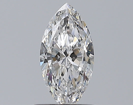 0.58CT MARQUISE IF D WH