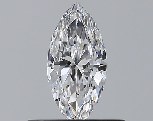 0.34CT MARQUISE SI1 D WH