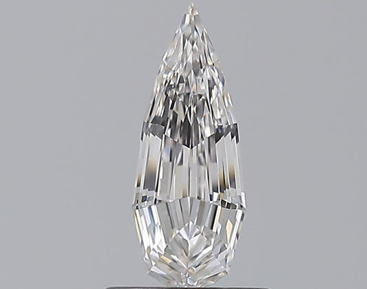 0.73CT Pear Step Cut VS1 F NV
