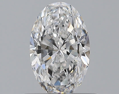 0.55CT OVAL SI2 D WH