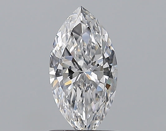 0.63CT MARQUISE IF D WH