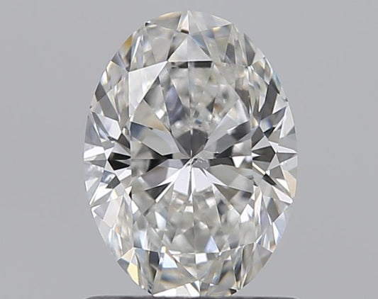 0.90CT OVAL SI2 G WH
