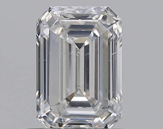 0.65CT EMERALD SI1 F WH