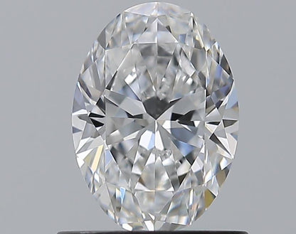 0.80CT OVAL VVS2 D WH