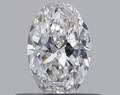 0.38CT OVAL SI1 D WH