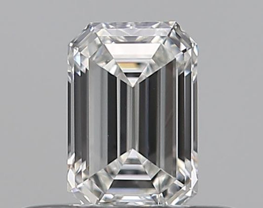 0.39CT EMERALD VVS2 F WH