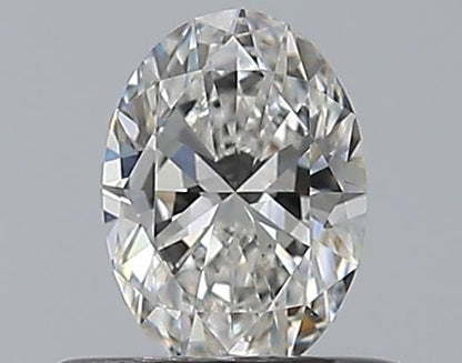 0.45CT OVAL VVS2 F WH
