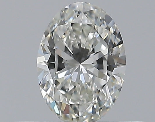 0.38CT OVAL VVS1 G WH